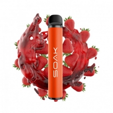 Электронный Персональный Испаритель SOAK - Strawberry Jam (Клубничный джем) 1500 купить в Калининграде