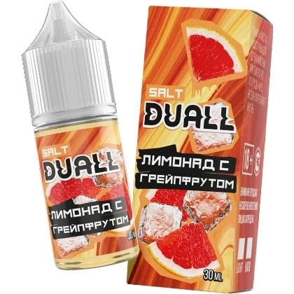 Жидкость для Электронного Персонального Испарителя DUALL SALT Hard (Ледяной лимонад с грейпфрутом)
