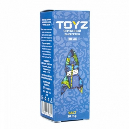Жидкость для Электронного Персонального Испарителя TOYZ 30 мл (Blueberry Energy Drink)