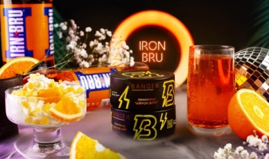 Кальянная смесь Banger Iron Bru 25г купить в Калининграде