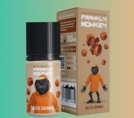 Жидкость для Электронного Персонального Испарителя Frankly Monkey (Соленая Карамель) купить в Калининграде
