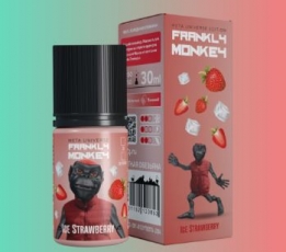Жидкость для Электронного Персонального Испарителя Frankly Monkey (Клубника со Льдом) купить в Калининграде