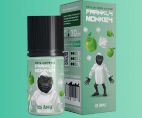 Жидкость для Электронного Персонального Испарителя Frankly Monkey (Холодное Яблоко) купить в Калининграде