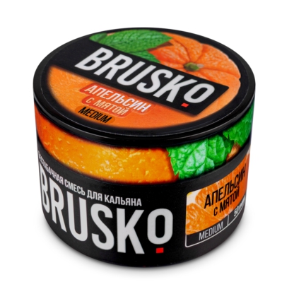 Кальянная смесь Brusko (Апельсин с Мятой)