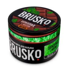 Кальянная смесь Brusko (Шоколад с мятой) купить в Калининграде