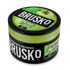 Кальянная смесь Brusko (Яблоко с Мятой) купить в Калининграде
